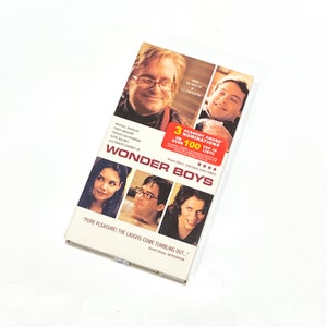 Wonder Boys - VHS Movie - VCR Tape - Video Cassette Tape - Cult Classic Film - Pre-owned - Very Good Condition