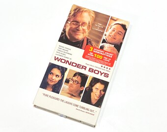 Wonder Boys - VHS Movie - VCR Tape - Video Cassette Tape - Cult Classic Film - Pre-owned - Very Good Condition