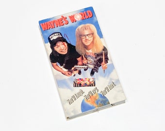 Wayne's World VHS - Iconic Comedy Classic - Pre Owned - Very Good Condition - Comedy VHS