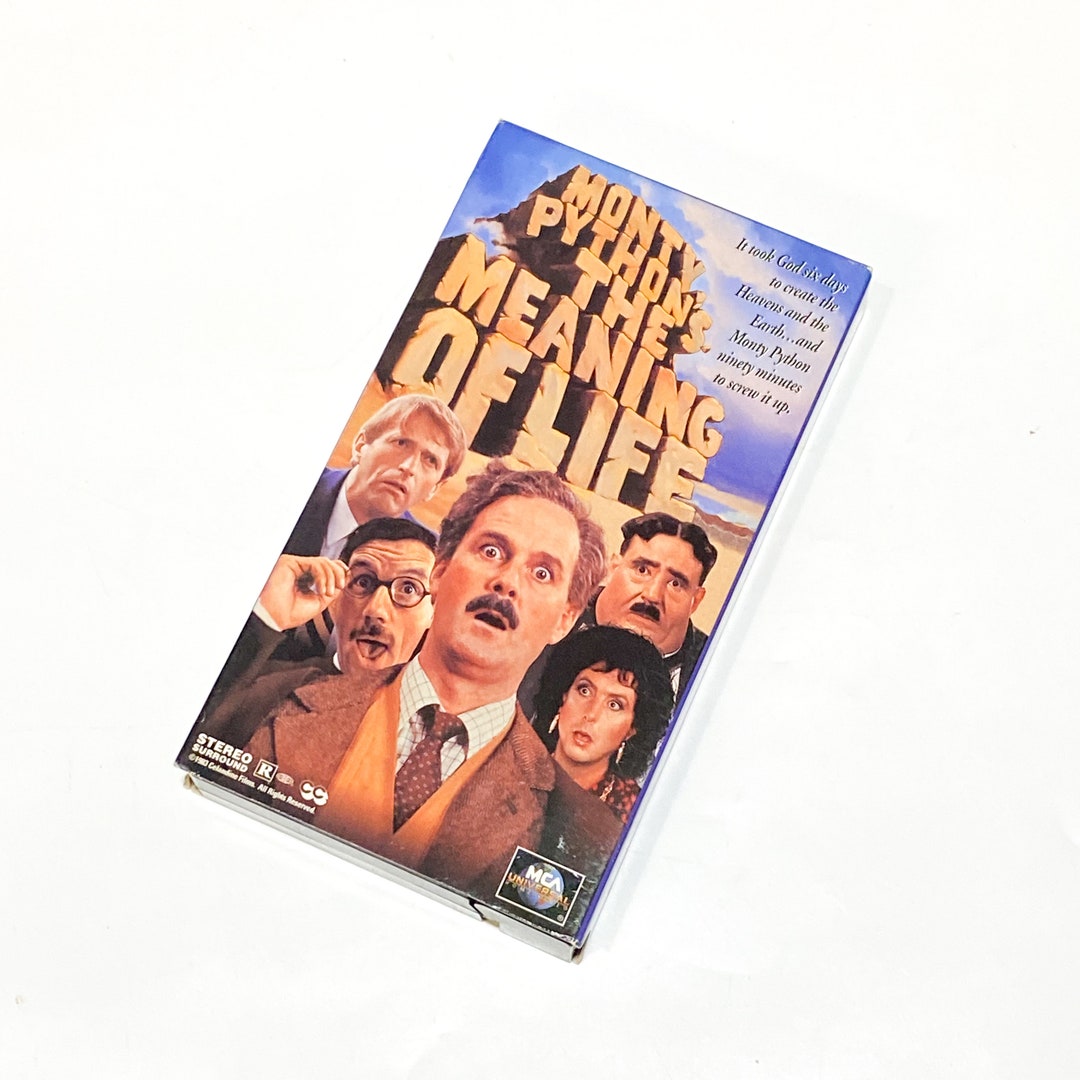 monty-python-the-meaning-of-life-vhs-movie-vcr-tape-etsy
