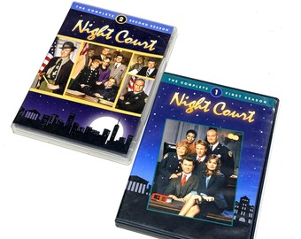 Night Court Season 1 & Season 2 - DVD Set Lot of 2 - Complete Seasons - Classic TV Sitcom