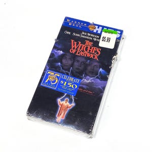 The Witches of Eastwick - Vintage VHS - NEW Sealed - Movie Rare Retro Film Collectible - Classic Nostalgia - VHS Tape Gift
