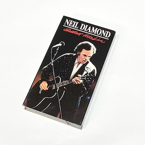 Neil Diamond - Greatest Hits Live - VHS Movie - VCR Tape - Video Cassette Tape - Cult Classic Film - Pre-owned - Very Good Condition