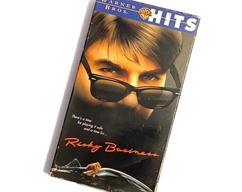 Risky Business VHS - Cult Classic Teen Coming-of-Age Film - Pre-owned Video Cassette - Very Good Condition - Comedy VHS