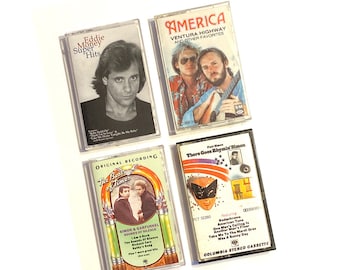 Cassette Tape Collection: Rock and Pop Classics (Pre-owned, 4 Tapes)