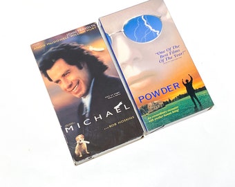 VHS Movie Lot: Michael & Powder - Cult Classics, Pre-Owned