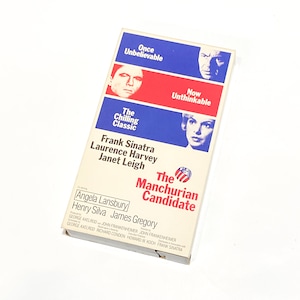 The Manchurian Candidate - VHS Movie - VCR Tape - Video Cassette Tape - Cult Classic Film - Pre-owned - Very Good Condition