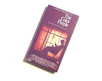 The Color Purple - VHS movie Oprah & Whoopi - Pre-owned Video Cassette - Very Good Condition - Valentines Day Gift for Him or Her