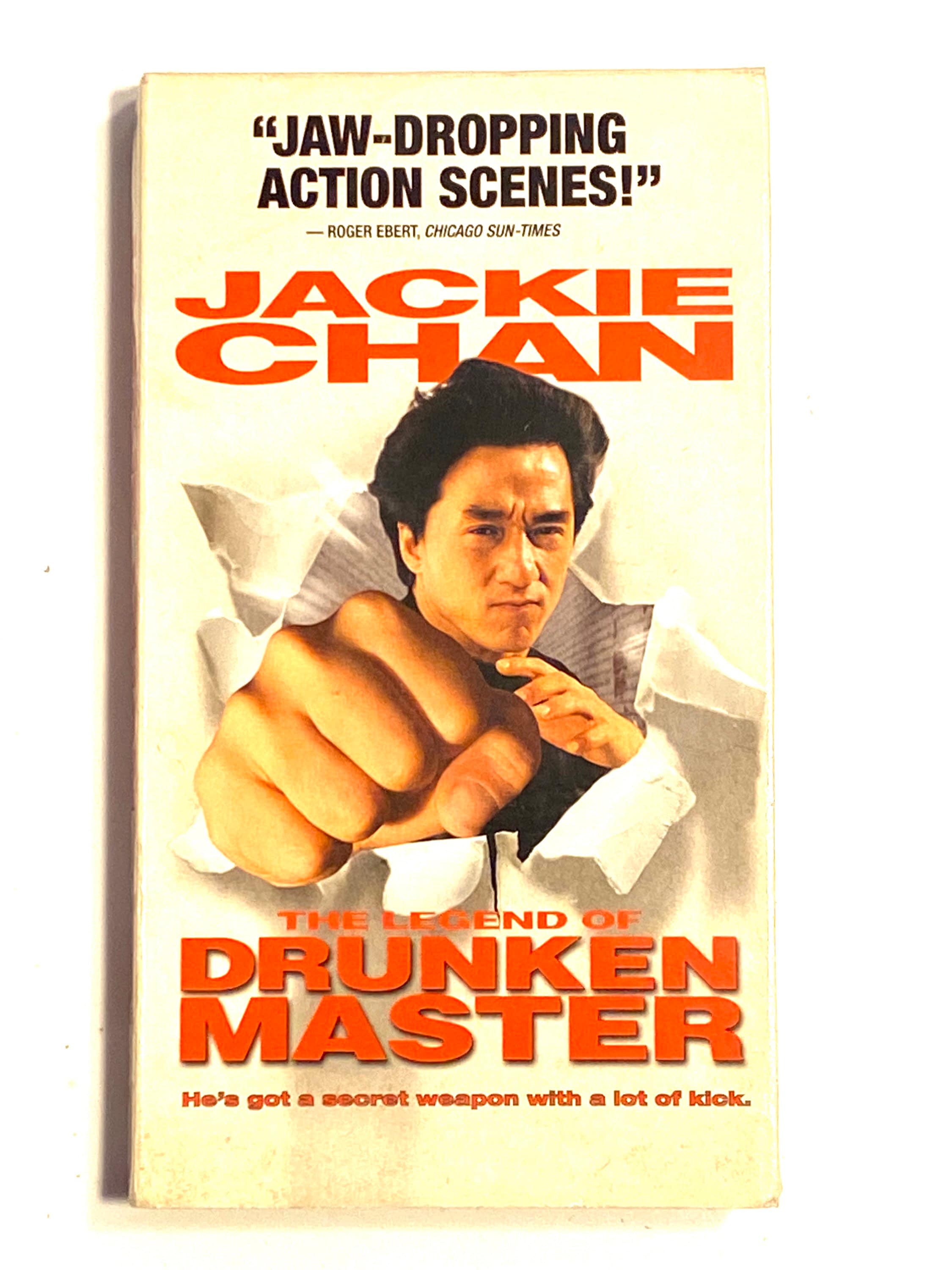 Jackie Chan VHS Lot of 4 - Legend of Drunken Master