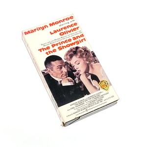 The Prince and The ShowGirl - VHS Movie - Marilyn Monroe Film - VCR Tape - Video Cassette Tape - Cult Classic Film - Pre-owned - Very Good