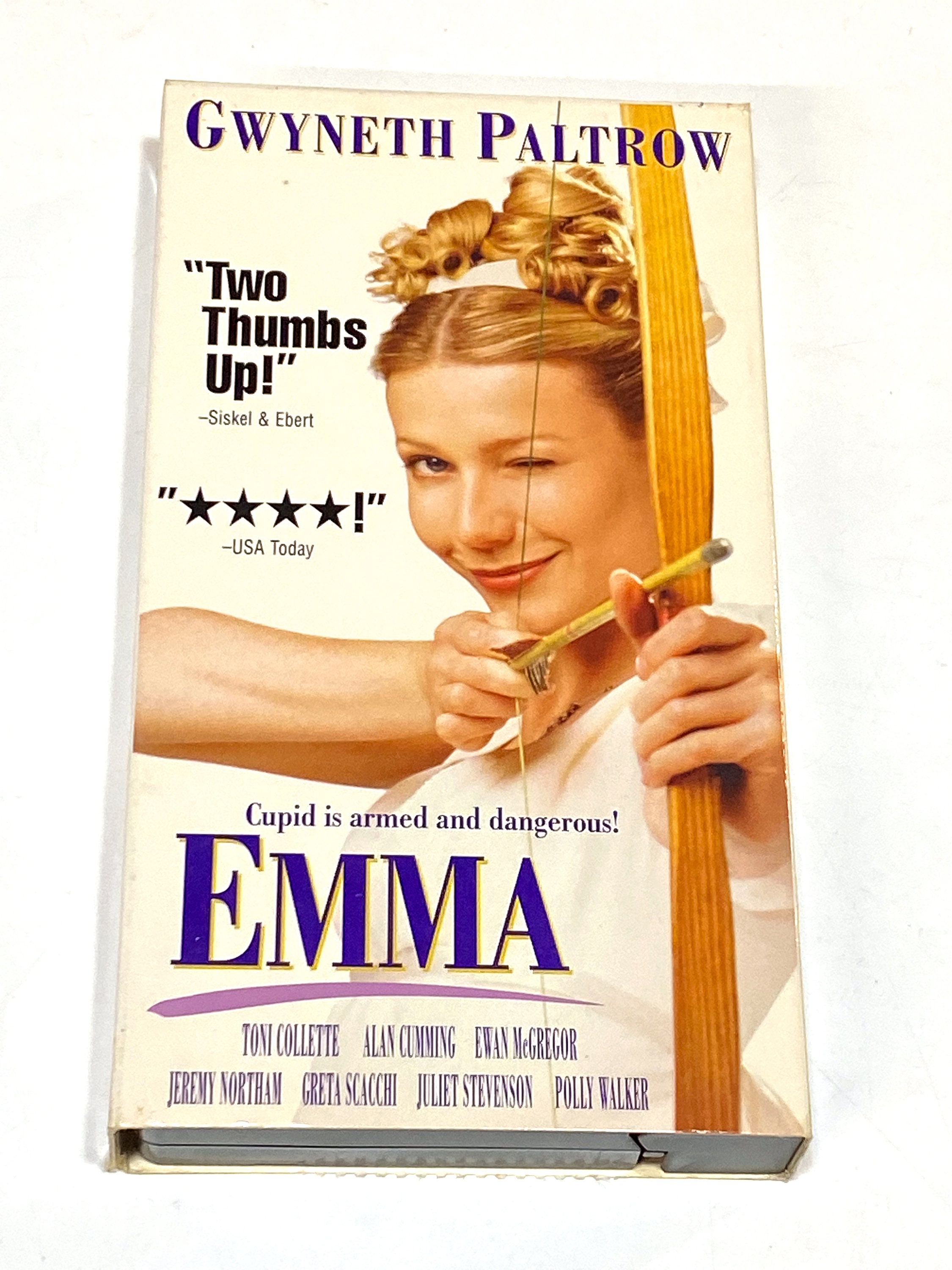 Emma - Gwyneth Paltrow - Vintage VHS Tape - Rare Collectible