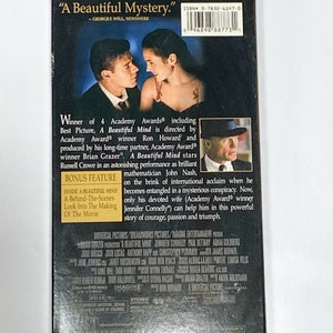 Gladiator & A Brilliant Mind VHS Classic Movie Pre-owned - Etsy