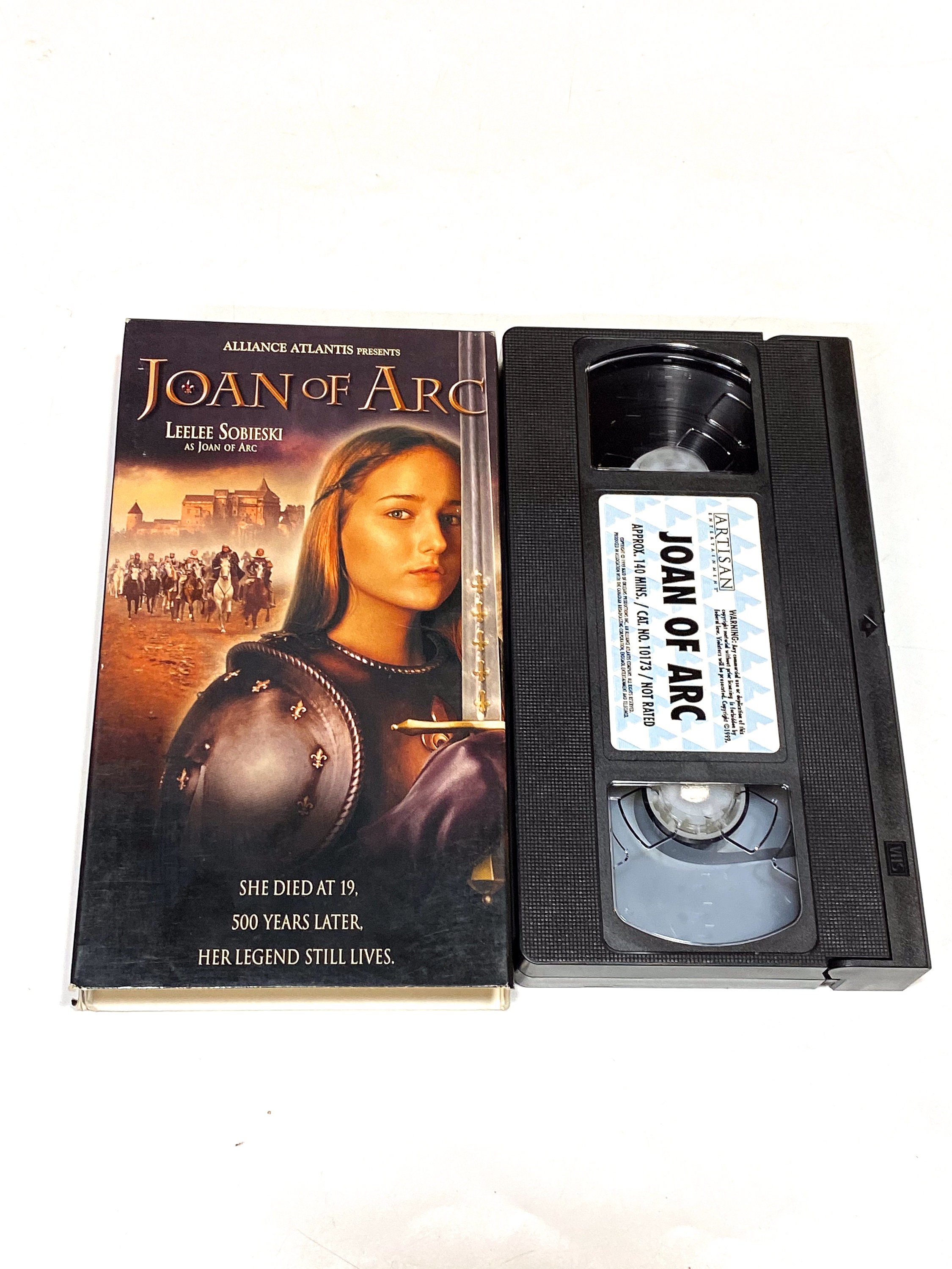 Joan of Arc VHS Tape: Vintage Movie (leelee Sobieski, Pre-owned 