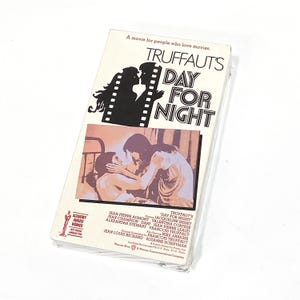 Truffaut - Day for Night - Vintage VHS - NEW Sealed - Movie Rare Retro Film Collectible - Classic Nostalgia - VHS Tape Gift