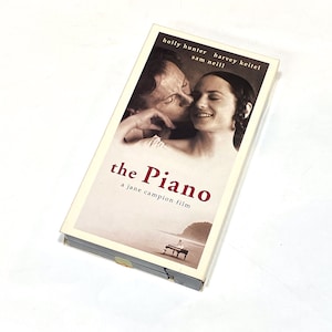 The Piano - Vintage VHS Tape - Rare Collectible, Nostalgic Retro Film - Cult Classic Movie - Pre-owned - Good Condition