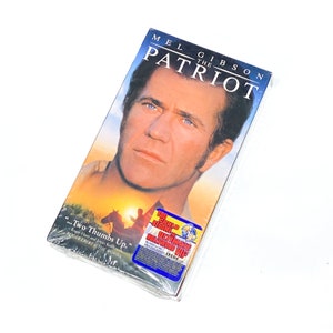 The Patriot - New Sealed VHS Movie - VCR Tape - Video Cassette Tape - Cult Classic Film - Pre-owned - Very Good Condition