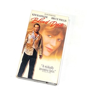 Blind Date - VHS Tape - Bruce Willis Comedy Movie - Vintage VCR Tape - Cult Classic Movie - Pre-owned Video Cassette Tape