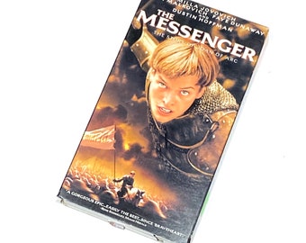 The Messenger - VHS Classic Movie - Joan of Arc - Pre-owned Video Cassette Tape - Good Condition - Luc Besson - Gift for Him or Her