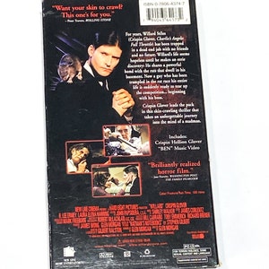 Willard Crispin Glover VHS Movie VCR Tape Video Cassette Tape Cult Classic Film Pre-owned Very Good Condition image 3