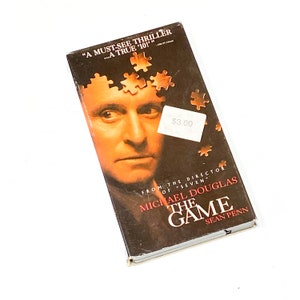 The Game - VHS Classic Movie - Pre-owned Video Cassette Tape - Very Good Condition