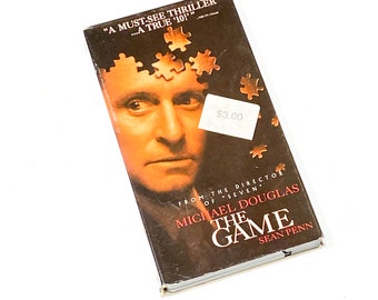The Game - VHS Classic Movie - Pre-owned Video Cassette Tape - Very Good Condition