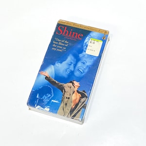 Shine - New Sealed VHS Movie - VCR Tape - Video Cassette Tape - Cult Classic Film - Pre-owned - Very Good Condition