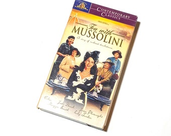 Cher - Tea with Mussolini - VHS Movie - Film Video Cassette - Pre-owned Video Cassette - Very Good Condition