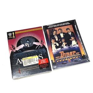 Amadeus & Diner - New DVD Lot of 2 Sealed Movies - 1980&#39;s Cult Classic Films - Excellent Condition