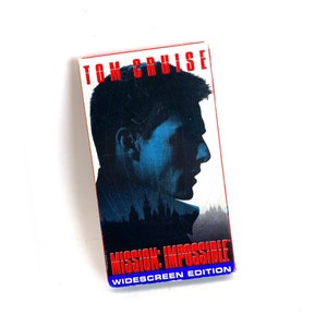 Mission impossible VHS Movie - Tom Cruise Film Video Cassette - Pre-owned Video Cassette - Very Good Condition