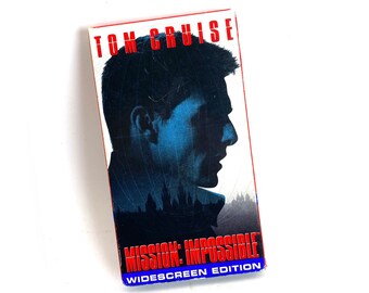 Mission impossible VHS Movie - Tom Cruise Film Video Cassette - Pre-owned Video Cassette - Very Good Condition