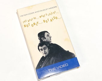 Dudley Moore Peter Cook - Best of Whats left of Not Only But Also - Classic British Comedy VHS - Cult Classic - Pre-owned - Very Good