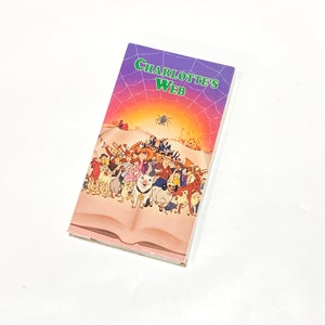 Charlottes Web - Animated VHS Movie - VCR Tape - Cult Classic Film - Video Cassette Tape - Pre-owned - Very Good Condition