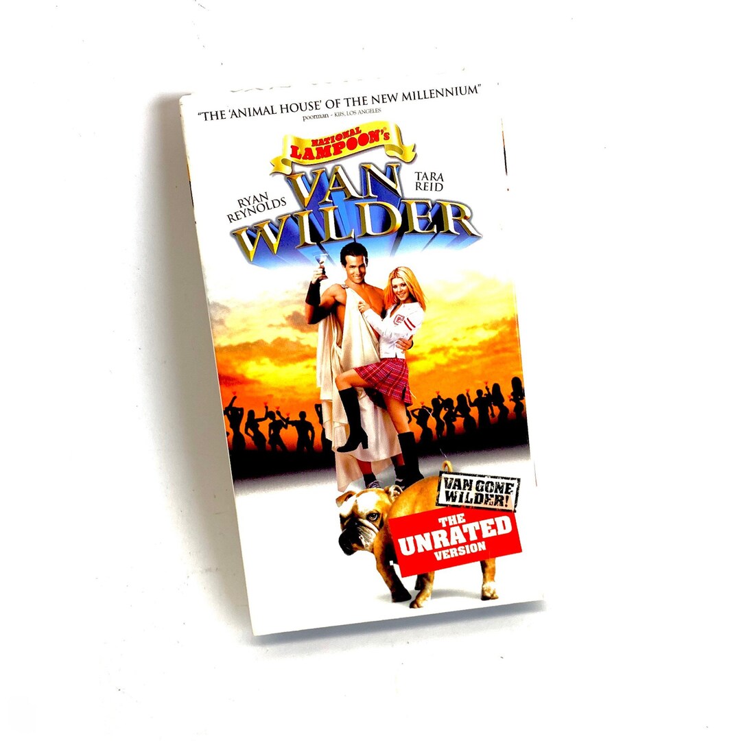 Van Wilder VHS Movie National Lampoon Film Video Cassette Etsy