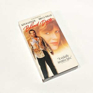 Blind Date - Bruce Willis - VHS Movie - VCR Tape - Video Cassette Tape - Cult Classic Film - Pre-owned - Very Good Condition
