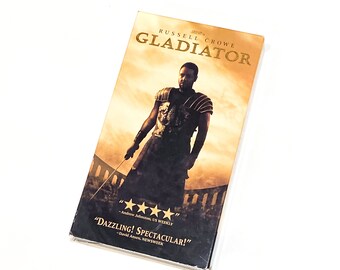 Gladiator VHS - Epic Historical Drama - Pre-owned Video Cassette - Very Good Condition