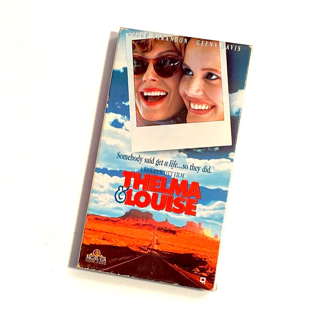 Thelma and Louise VHS Movie - Action Comedy Film Video - Pre