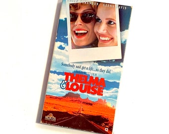 Thelma and Louise VHS Movie - Action Comedy Film Video - Pre-owned Video Cassette - Very Good Condition