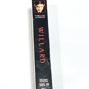 Willard Crispin Glover VHS Movie VCR Tape Video Cassette Tape Cult Classic Film Pre-owned Very Good Condition image 4