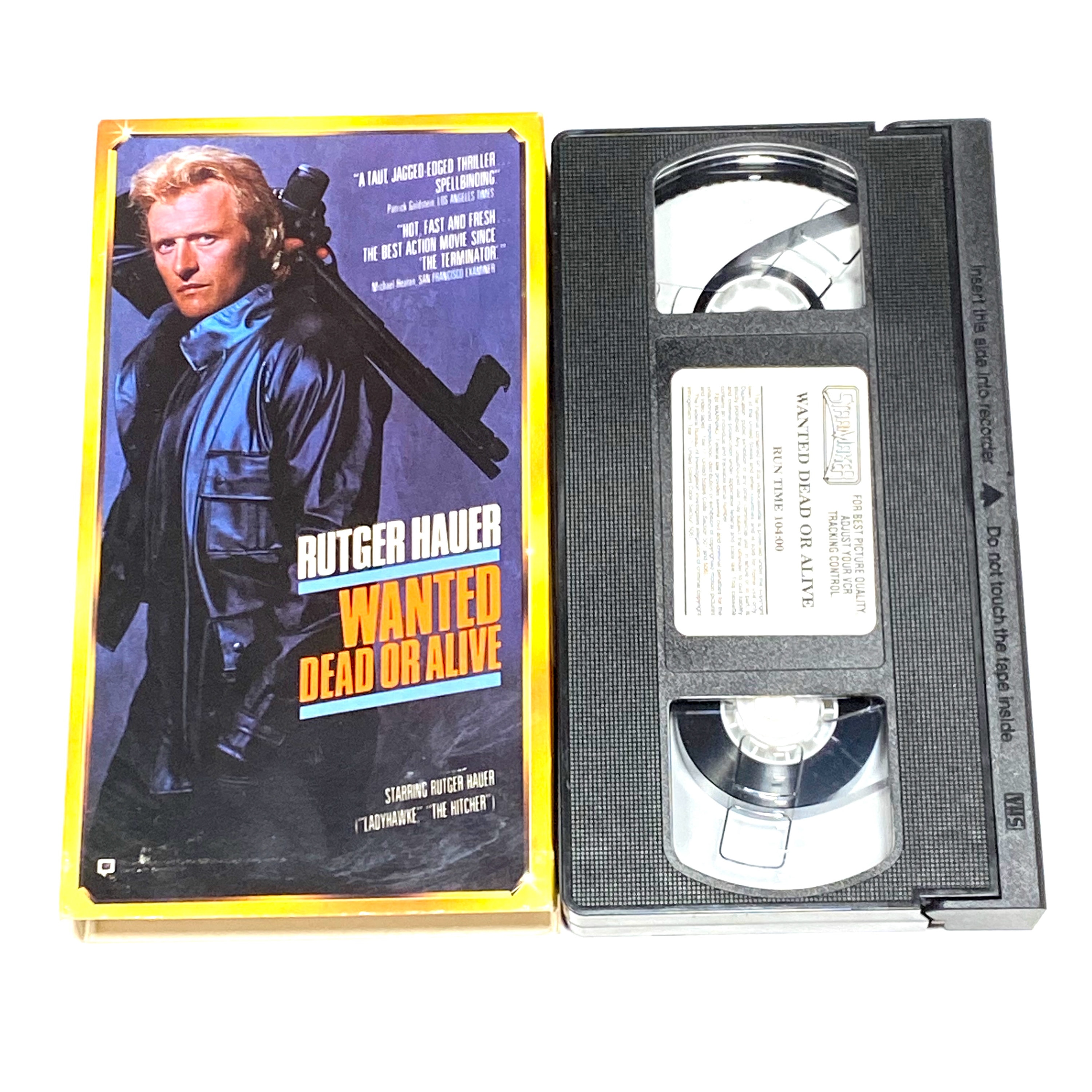 Wanted Dead or Alive VHS Classic Movie Preowned Video Etsy UK