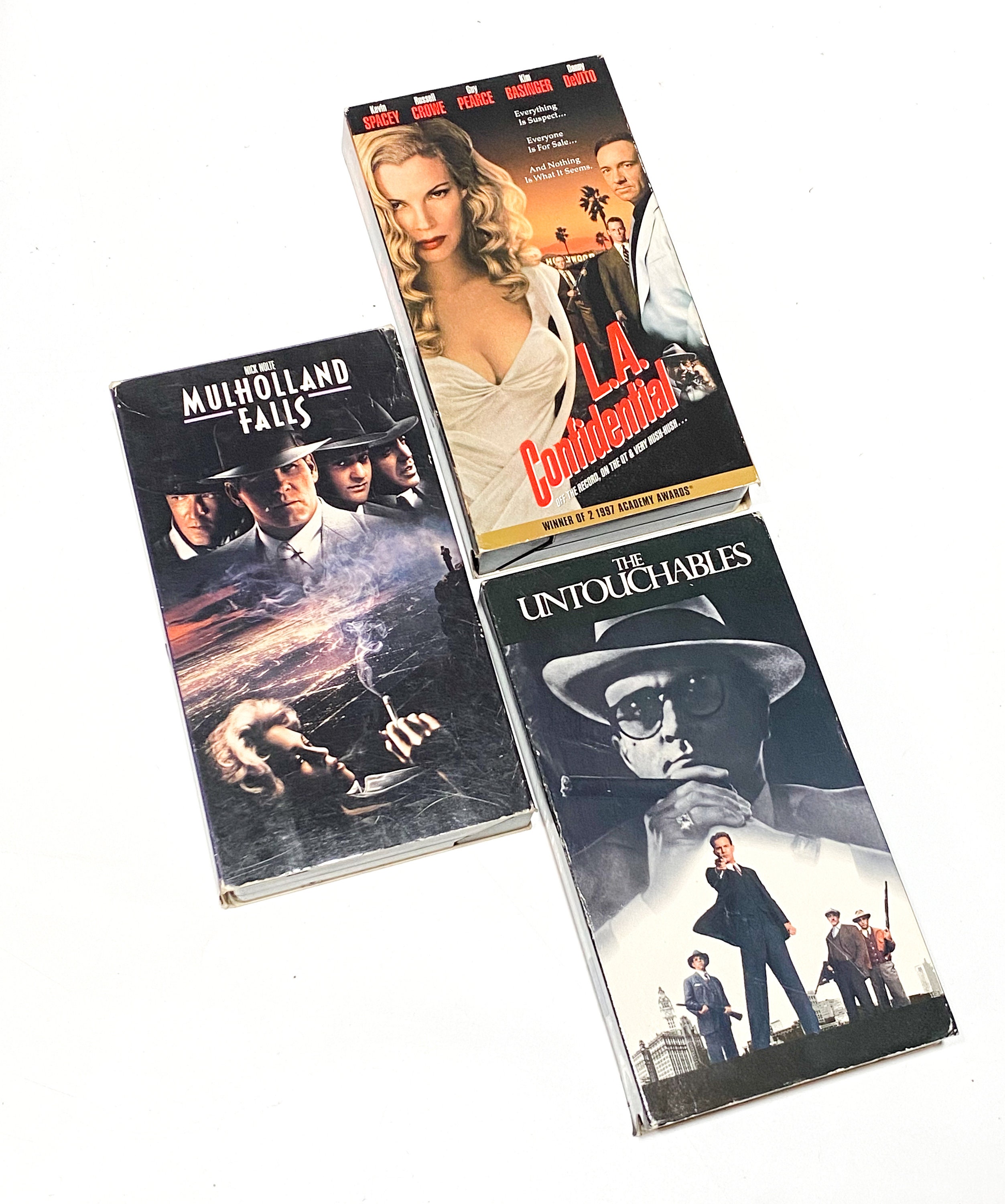 The Untouchables LA Confidential Mulholland Falls - VHS
