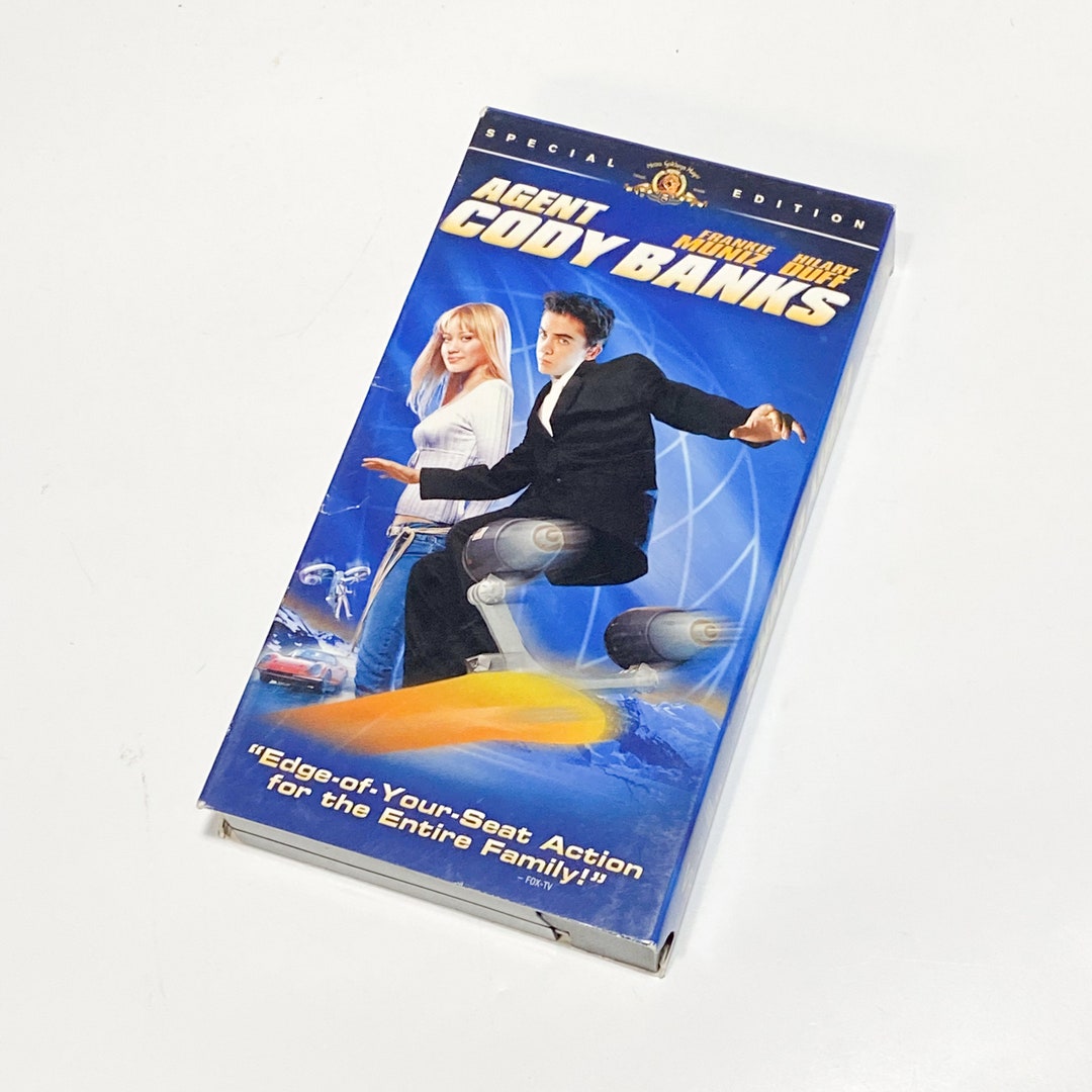 Agent Cody Banks VHS: 2000s Teen Spy Comedy - Pre-owned Tape - Etsy