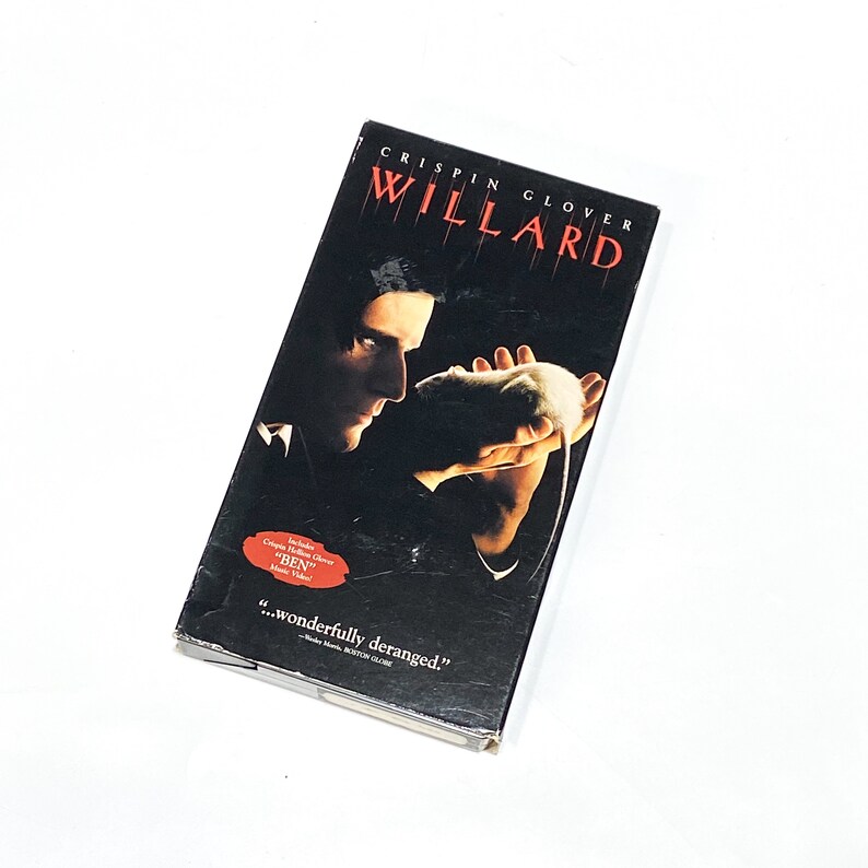 Willard Crispin Glover VHS Movie VCR Tape Video Cassette Tape Cult Classic Film Pre-owned Very Good Condition image 1