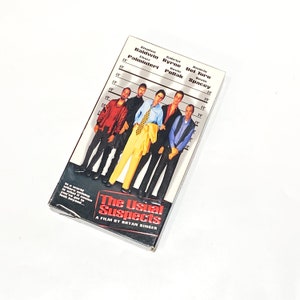 The Usual Suspects - VHS Movie - VCR Tape - Cult Classic Film - Video Cassette Tape - Pre-owned - Very Good Condition