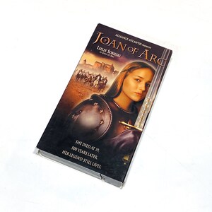Joan of Arc VHS - LeeLee Sobieski - Vintage VHS Tape - Rare Collectible, Nostalgic Retro Film - Cult Classic Movie - Pre-owned - Good