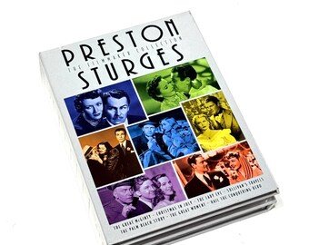 Preston Sturges Filmmaker Collection - DVD Box Set - Vintage Used - Classic Hollywood Comedy - Criterion Style Set