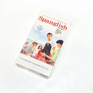 Spanglish - New VHS Movie - VCR Tape - Cult Classic Film - Video Cassette Tape