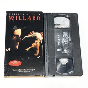 Willard Crispin Glover VHS Movie VCR Tape Video Cassette Tape Cult Classic Film Pre-owned Very Good Condition image 5