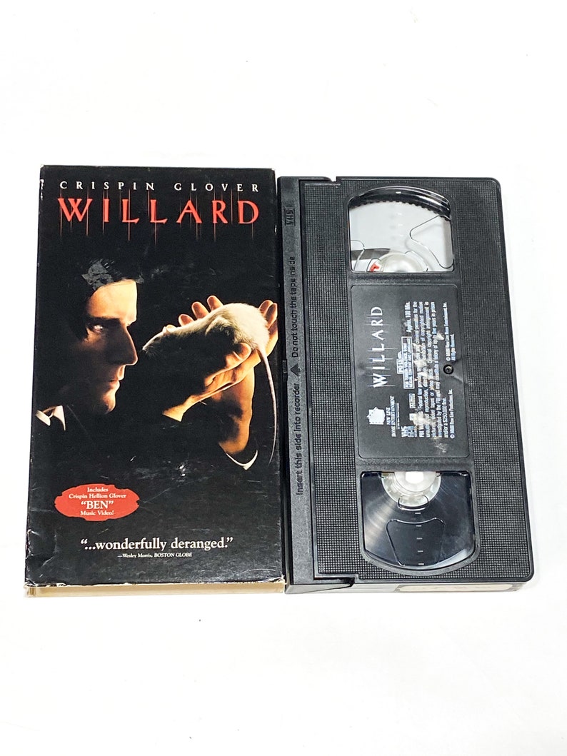 Willard Crispin Glover VHS Movie VCR Tape Video Cassette Tape Cult Classic Film Pre-owned Very Good Condition image 5