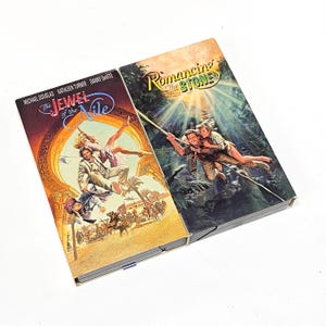 Romancing the Stone - Jewel of the Nile - VHS Movie - VCR Tape - Vintage Movie - Classic Film - PreOwned Good