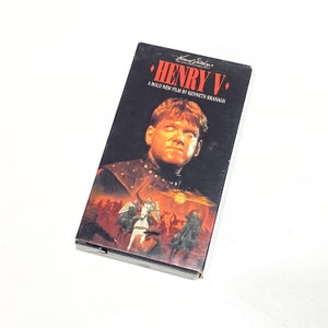 Henry V - VHS - Shakespeare Movie - VCR Tape - Video Cassette Tape - Cult Classic Film - Pre-owned - Very Good Condition